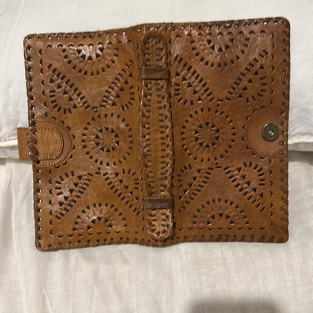 Cleobella Mexicana Clutch - Brown - Picture 6 of 8